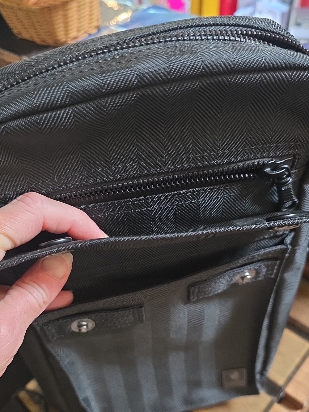 Porter International Sling Bag Crossbody Techwear Minimalist Bag
- Picture 8 of 12